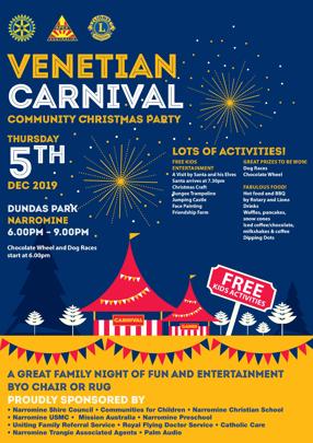 Venetian Carnival Community Christmas Party